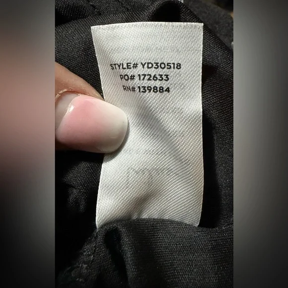 Lulus NWT “Darling Daylily” Black Floral High-Low Maxi Dress. Size Medium. - Picture 8 of 15